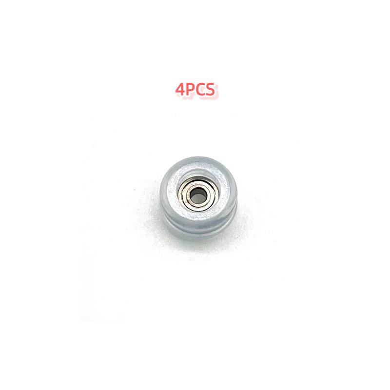 4Pcs Durable Professional Bearing Wheel Urethane Pu Metal Fingerboard Wheels Mini Cnc Finger Skate Board Accessory