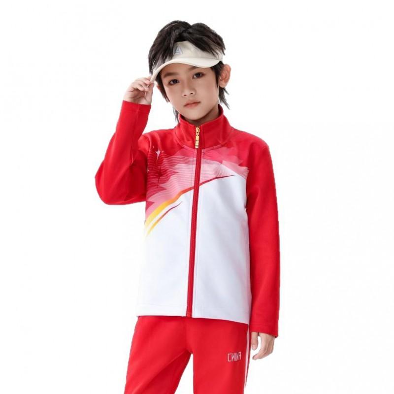 Unisex Long Sleeve Athletic Training Top Adults Kids Fall Winter Running Gym Sports Wear