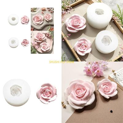 Valentines Rose Scented Silicone Mould Safe Reusable for Romance Craft and Home Decoration D57B