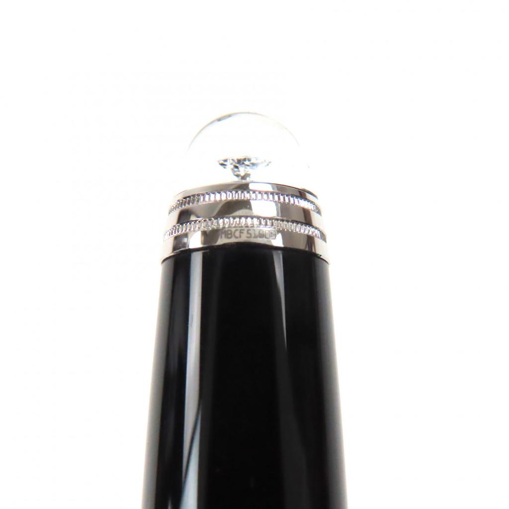 Excellent MONTBLANC Ballpoint Pen Meisterstck Classic Pix Black Silver Mens Used