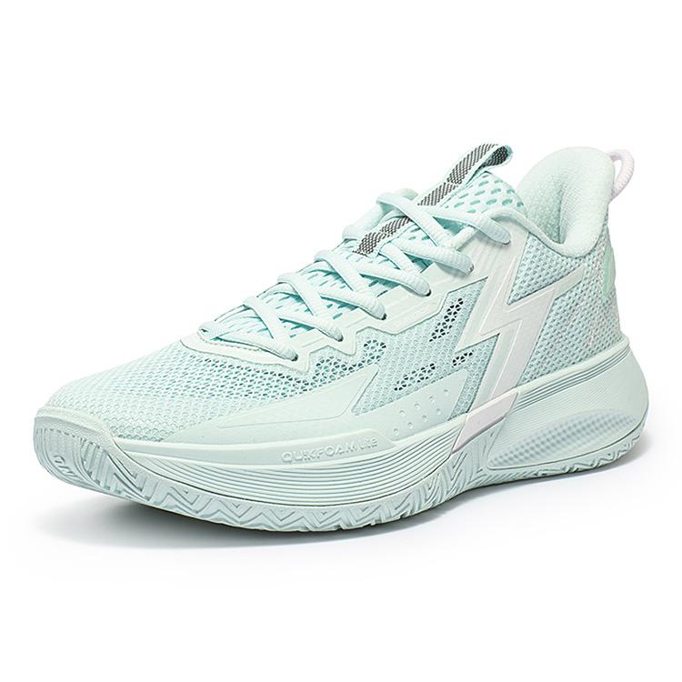 361 Big3 Team Low top Basketball Shoes Men's Green 672411123-3