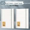 Minimalist Flip Coil Notebook B5/A5 - Thick College/Postgraduate English Record Book