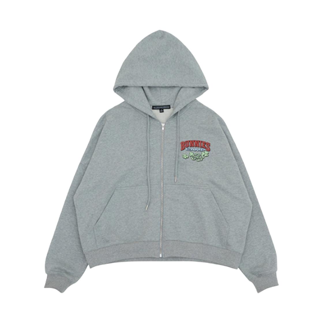 NewJeans Bunnies Camp Set-Up Hoodie Grey ONE SIZE