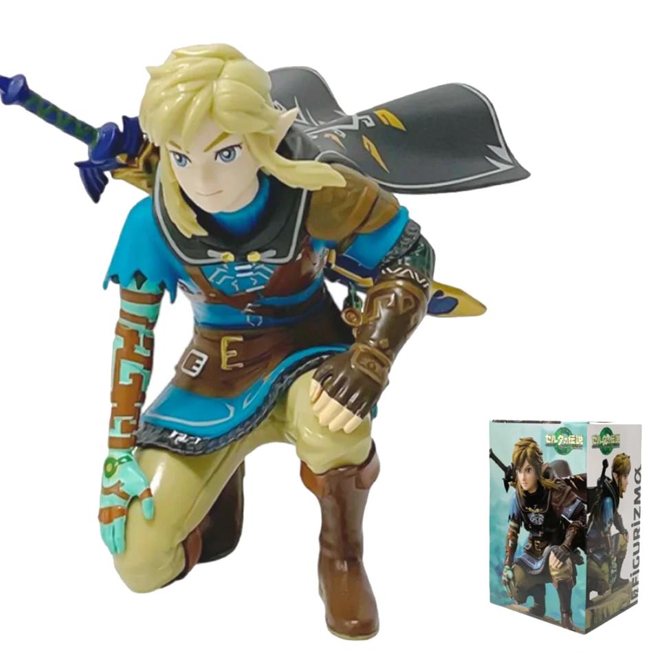 12cm The Legend of Zelda: Kingdom of Tears Action Figure - Link & Princess Zelda Anime PVC Model - Desktop Decoration Collectible Toys