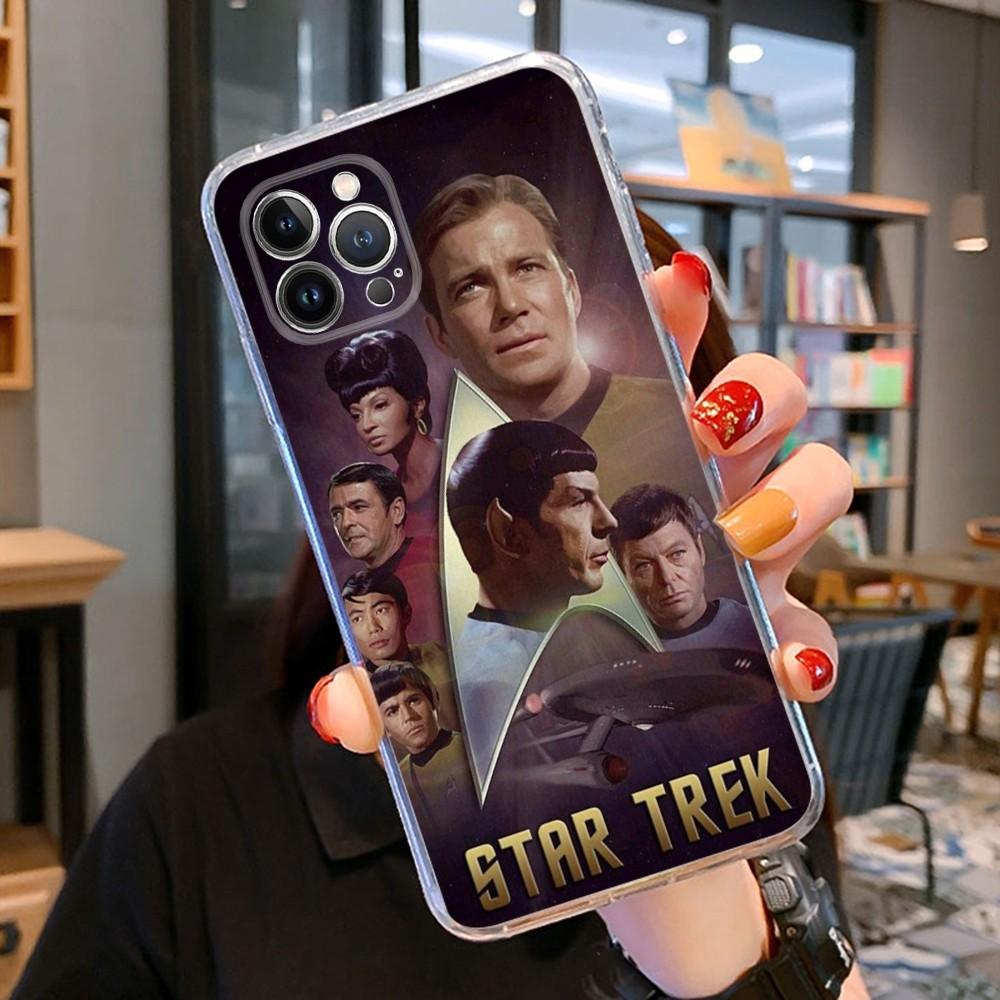 S-Stars T-Trek Phone Case For iPhone 15 14 11 12 13 Mini Pro XS Max Cover 6 7 8 Plus X XR SE 2020 Funda Shell