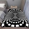 3D Vision Exquisite and Simple Originality Carpet Rug for Living Room Sofa Home Bedroom Doormat Decor,Playroom Non-slip Area Rug