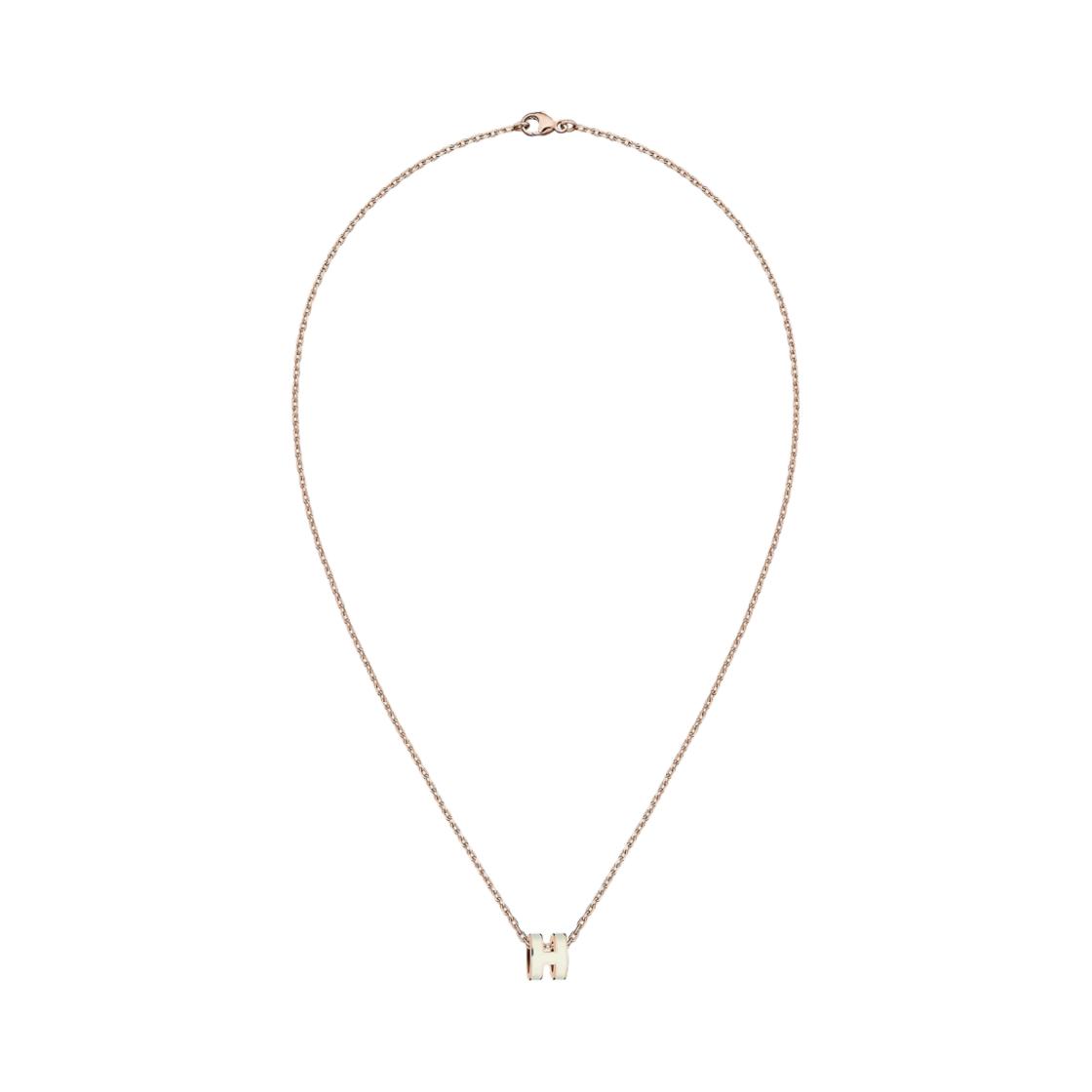 (W) Hermes Mini Pop H Pendant