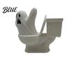 Stress Relieving Desk Toys 3D Printed Toilet Ghost Figurine  Minimalist Statue  Funny Desktop Ornament  Whimsical Room Sculptures Creative Halloween