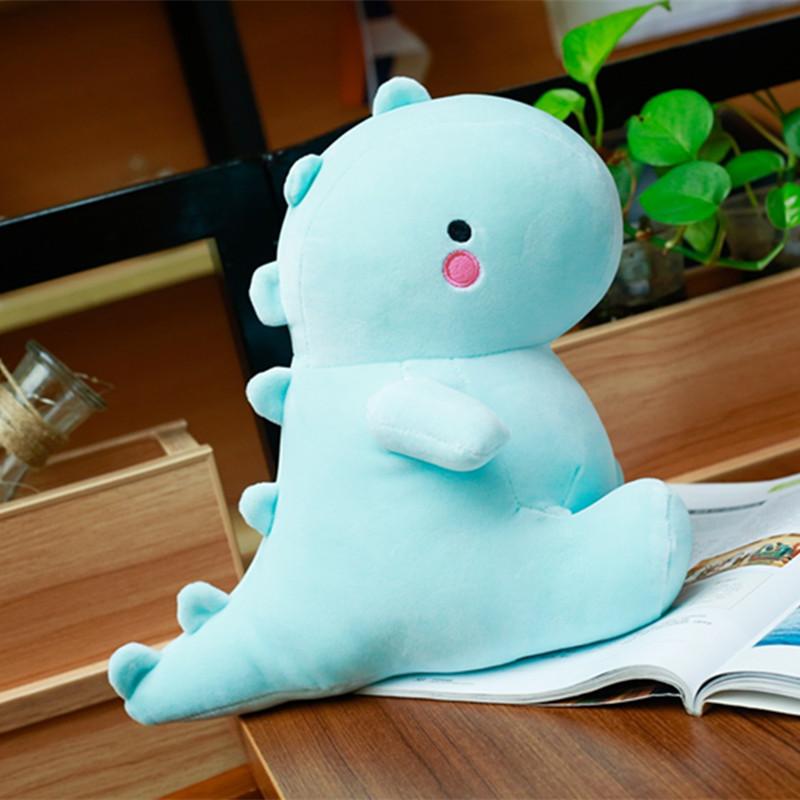

Cute down cotton dreadlock stupid dragon plush doll soft couple pillow children comfort doll birthday gift 30cm синій