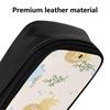 Sturdy PU Leather Pen Case for Classroom and Office Supplies with Protective Firm Shape for Students Teachers and Workers