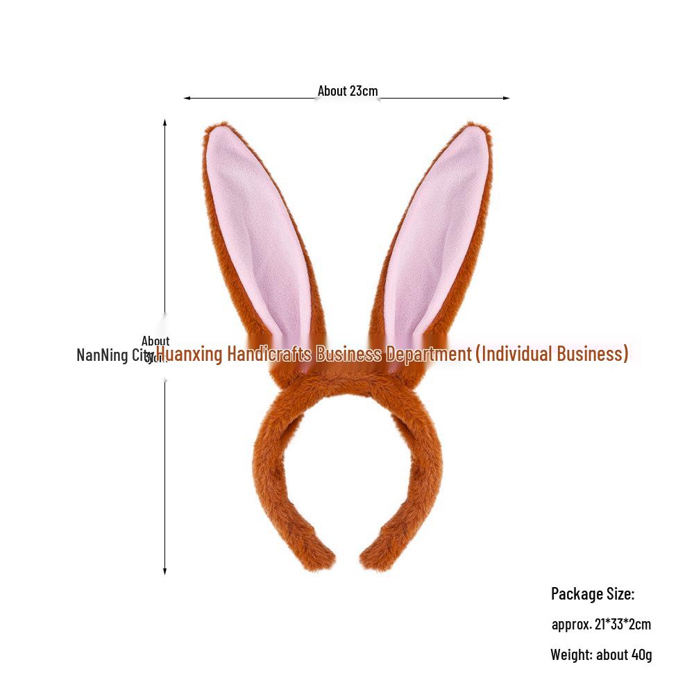 Easter Bunny Ears & Headdress Costume Set