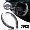 Car Steering Wheel Cover Leather Anti-slip Protective Case For Mercedes Benz AMG W203 W206 W220 W205 W211 W212 W201 W168 W169 ee1