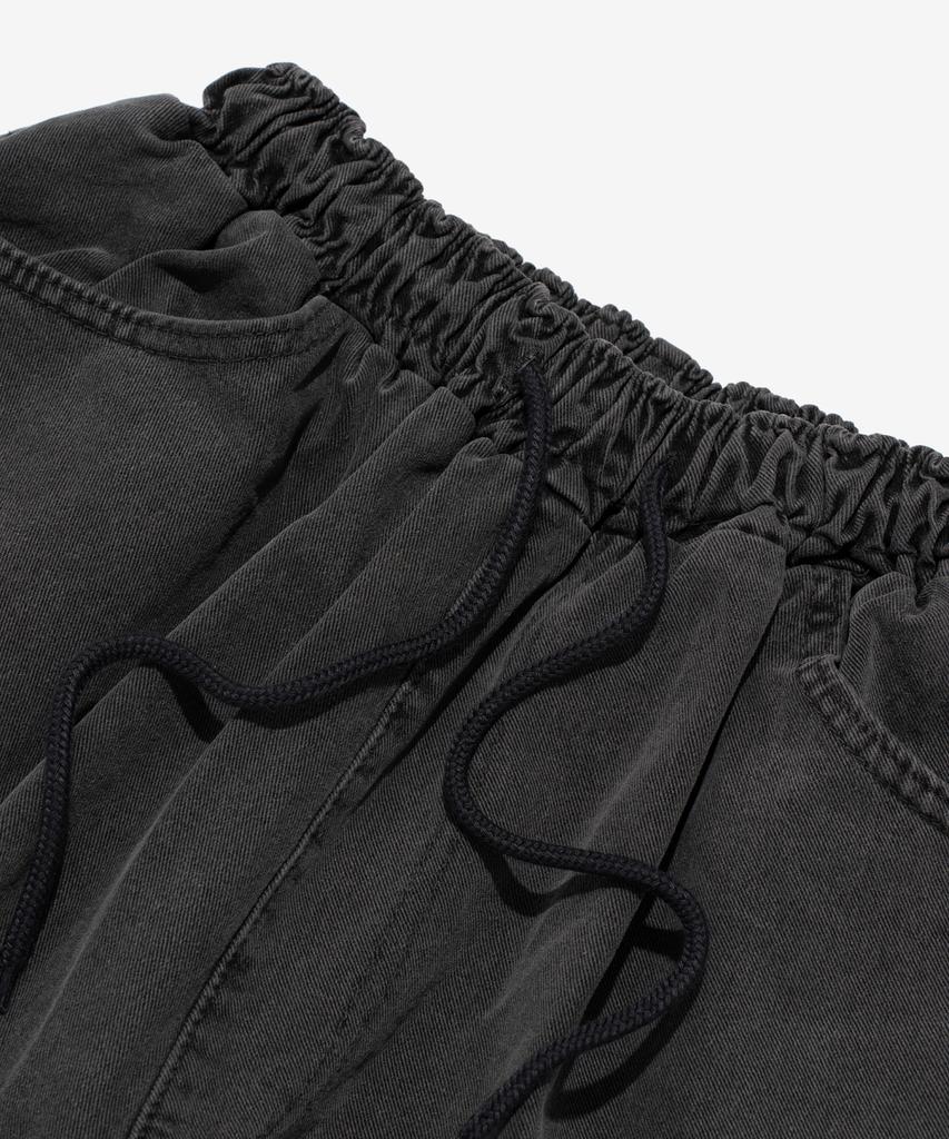 CARGOBROS Dirty Washed Carpenter Bermuda Pants (Charcoal)