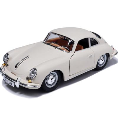 Μπράγκο 1:24 Porsche 356B COUPE 1961 Μοντελάκι Αυτοκινήτου από Χυτό Μέταλλο, Ελεφαντοστού, 1 τεμ.