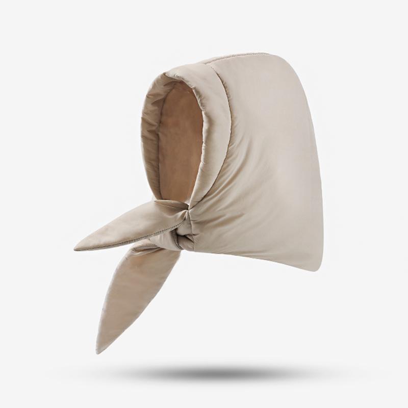 1PC Waterproof Adjustable Earflap Thickened Winter Fleece Lined Hat Face Slimming Windproof Cute Women's Retro