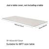 1Pcs Spandex Rectangular Tablecloth Stretch Elastic Fitted Table Cloth Washable Wrinkle Resistant Patio Table Cover
