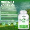 Moringa Leaf Powder Capsules Provide Antioxidant Support and Boost the Immune System. 120 Capsules Per Pack, Each Containing 500mg of Moringa.