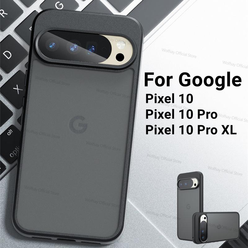 For Google Pixel 10 Pro XL Case Google Pixel 10 Pixel 10 Pro XL Cover Bumper Luxury Matte PC + TPU Shockproof Protective Cover