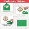 10/50Pcs Colorful Retro Blank Mini Paper Envelopes Wedding Party Invitation Greeting Cards Gift Envelope