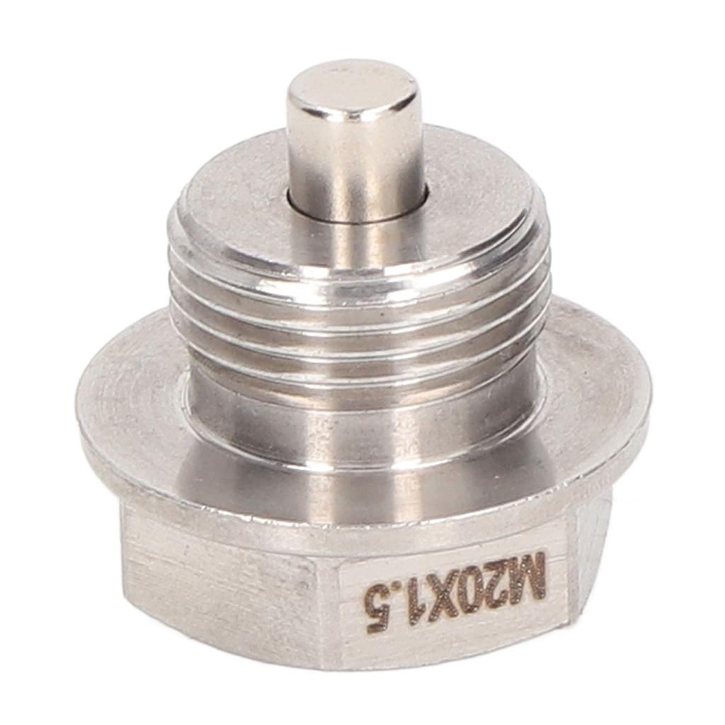 32103KA000 Magnetic Oil, Drain Plug M20x1.5mm Stainless Steel Sump Nut with Copper Gasket Replacement for