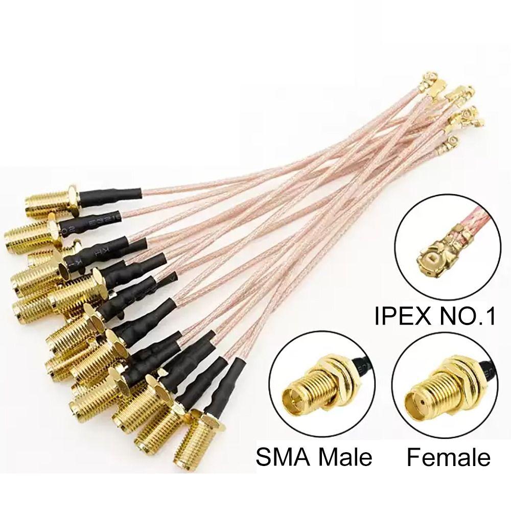 1Pcs 30cm Pigtail Jumper Cable RG178 RP SMA Female Adapter SMA To IPX Cable  for Wifi Router GPS AP