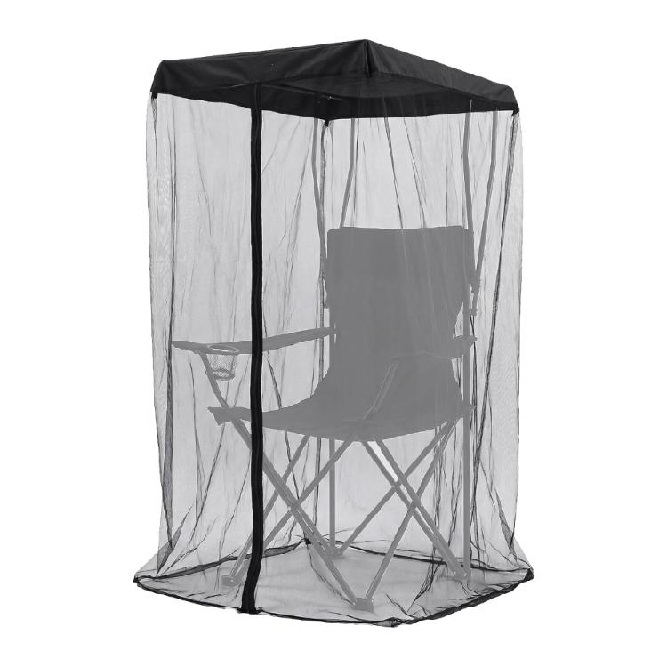 

Компактные москитные сетки для одноместных навесов и стульев, быстрая установка, защитная сетка Gogga для пикников, походов и отдыха на заднем дворе. 1