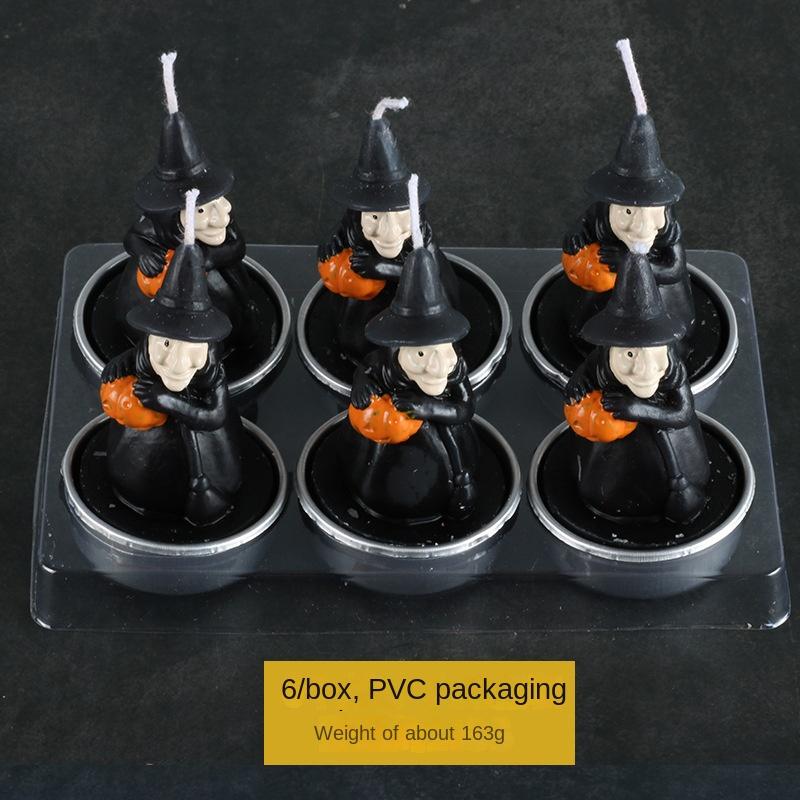 Holiday Gifts, Christmas Ghost Festival Party Supplies, Funny Candles, Pumpkin Small Candles, Halloween Plastic Arts Candles