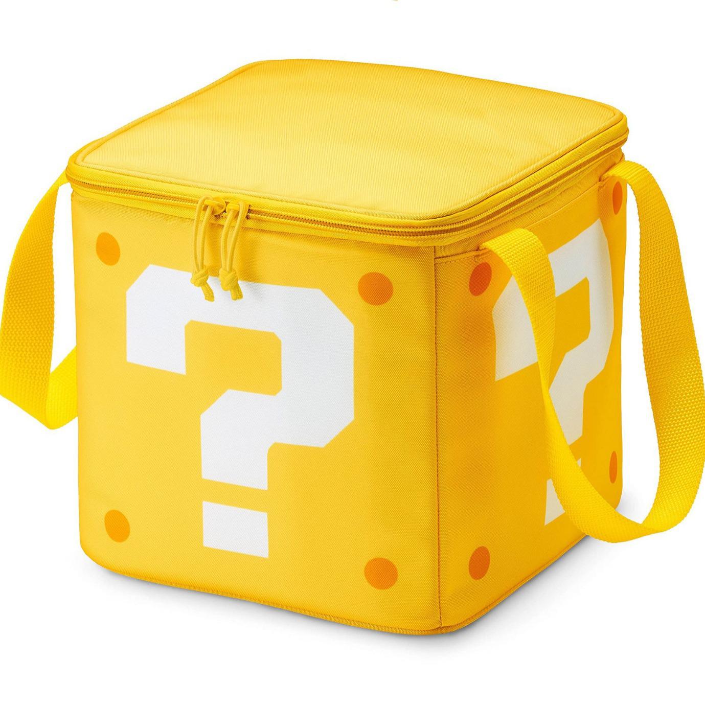 Japanese Super Mario Question Mark Large Thermal Picnic Bag 22x22x22 cm