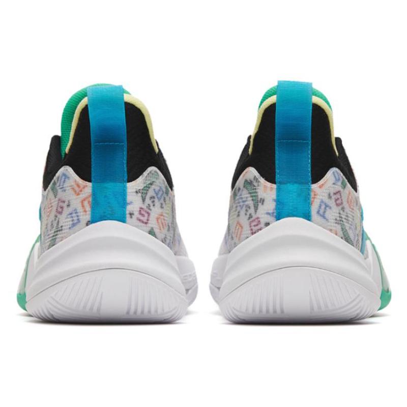 ANTA Light Crazy 4 Team 'White Multi-Color' Sneakers 112321601-2