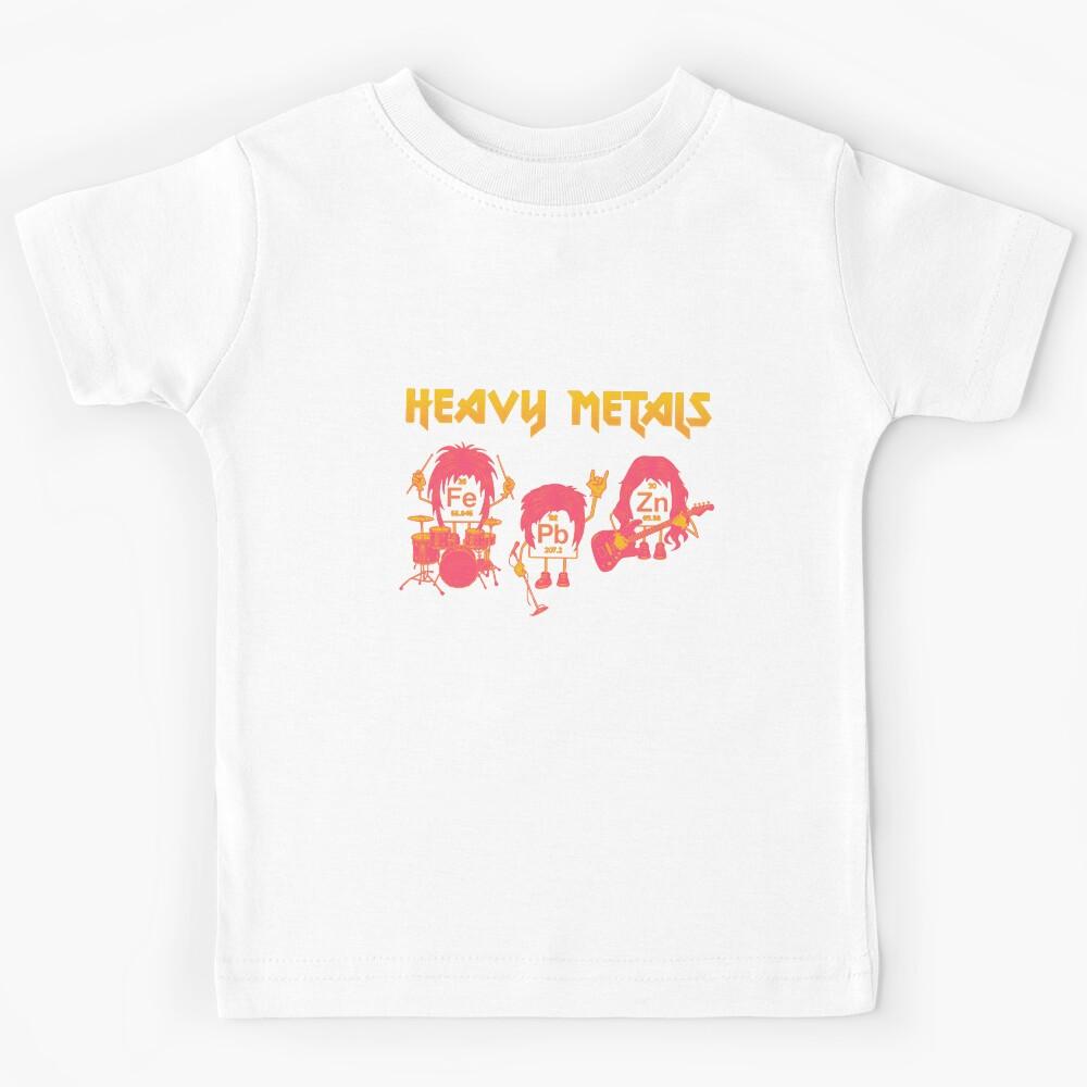 Heavy Metals Band - Rock Music Graphic Art Kids T-Shirt 130
