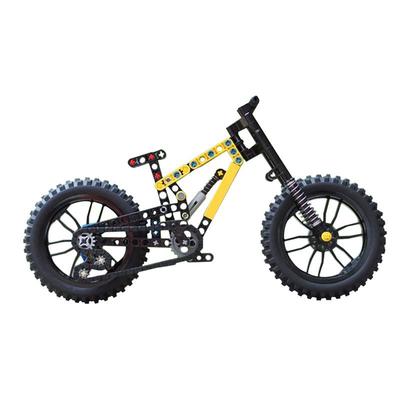 Assembling Building Blocks MOC-45881 Mountain Bike Small Particle Assembly Compatible Toy