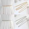 Retro Style Women's Metal Waist Chain Accessories Decorative Spring Summer New Boho Waist Belt For Women Dress Waistband