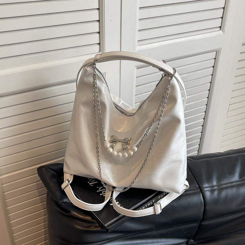 Commuter Large-capacity Women's Backpack, New Shoulder Messenger Bag, Fashion Niche Casual Tote Bag