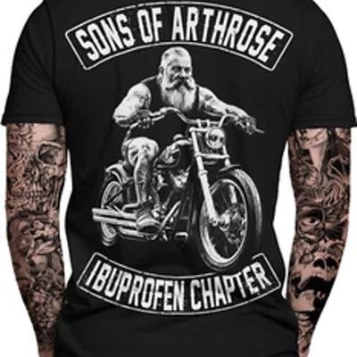Sons Of Arthrose Motorcycle T Shirt Unisex Bikers Brotherhood Bobber Wear Vintage Designer Clothes Breathable Comfortable