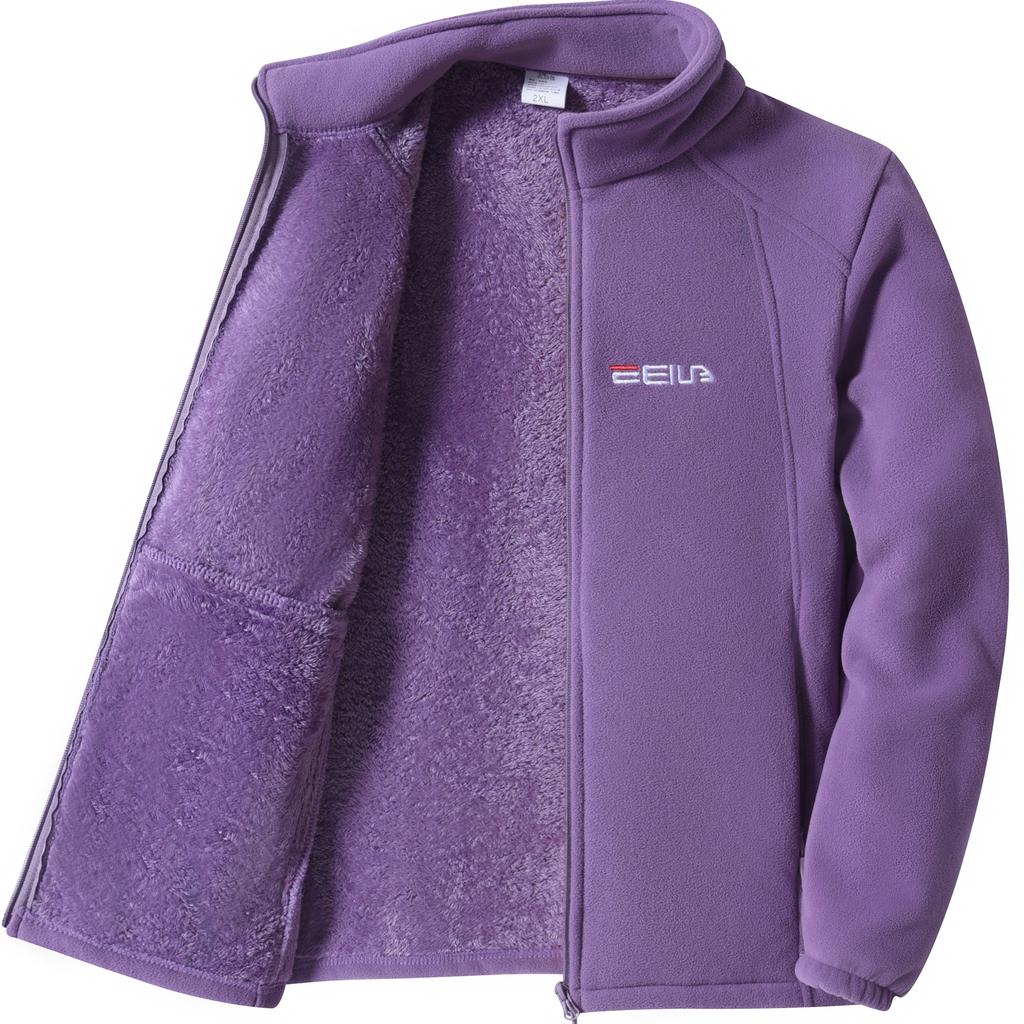 Autumn and Winter Outdoor Sweatshirt Casual Warm Cardigan Women's Jacket