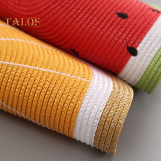 Schüsselunterlage, biegsam, rutschfest, helle Farbe, langlebig, umweltfreundlich, niedliche Schüsselunterlage für Restaurants