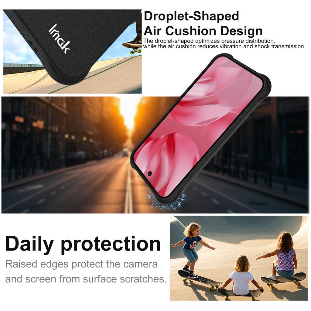 IMAK For Google Pixel 10 Pro XL Case TPU Phone Cover Airbag Shockproof Protection