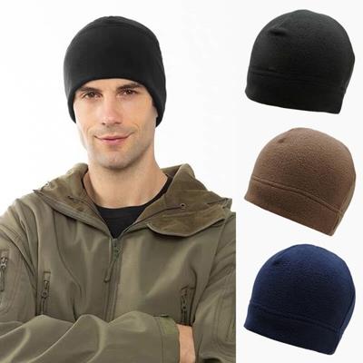 Unisex Winter Fall Hat High Elasticity Solid Color Elastic Anti-slip Regular Fit Soft Warm Windproof Hip Hop Polar Fleece Beanie Outdoor Cycling Cap