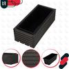 Kotarbau® Wooden Garden Planter Box For Terrace With Insert Anthracite 44 X 20 Cm