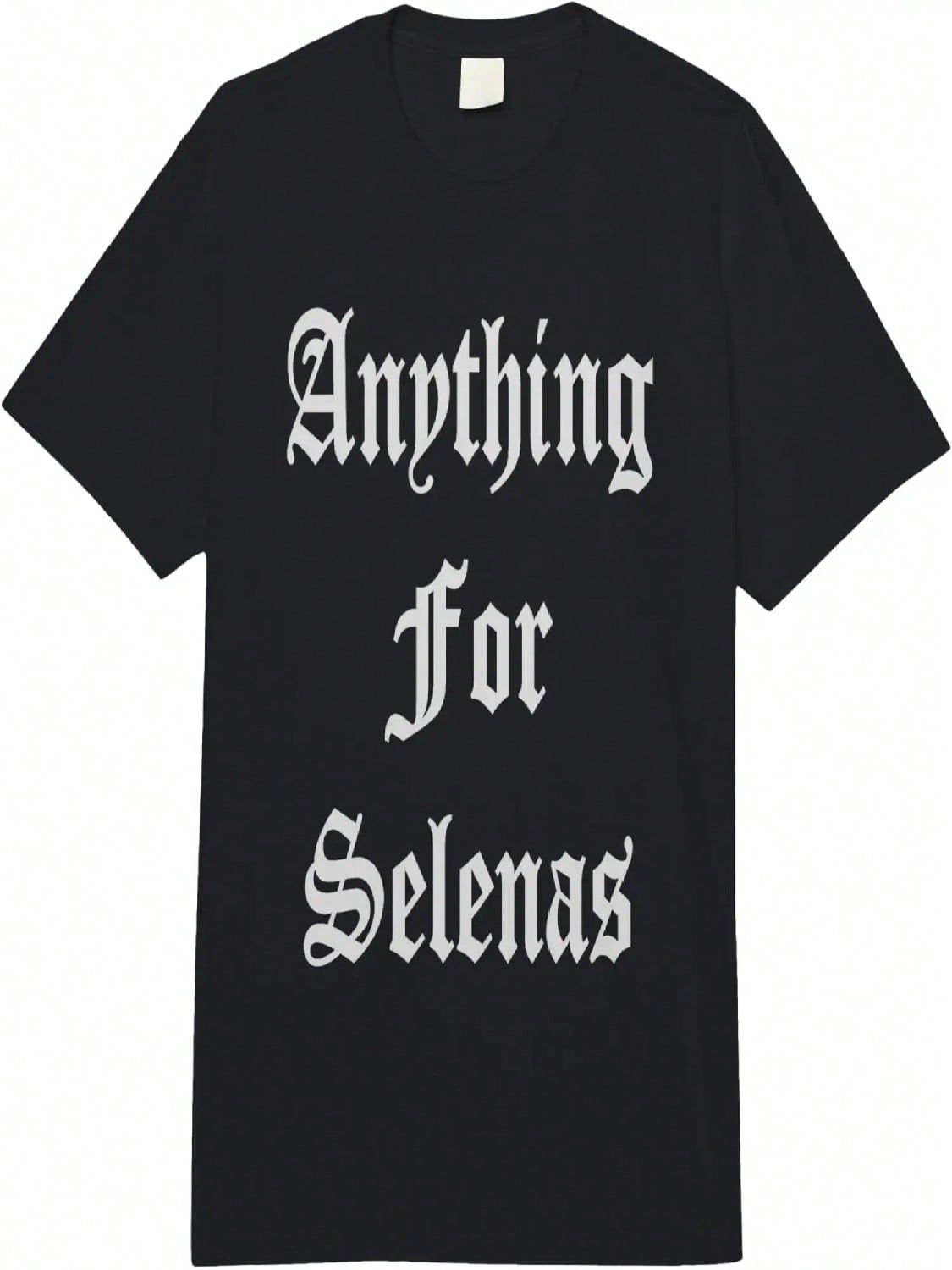 ANYTHING FOR SELENAS Adult Heavyweight T-Shirt S разноцветный