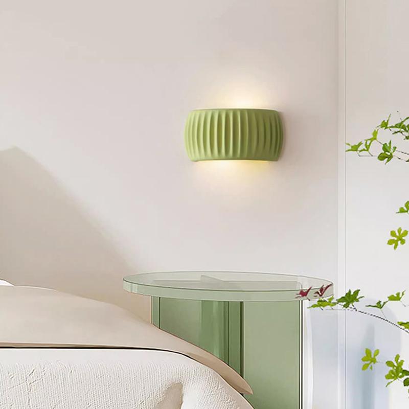 Wall Lamp Bedroom Living Room Home Decoration Lamp 110V220V Modern Resin Restaurant Indoor Corridor Porch Bedside Wall Lights