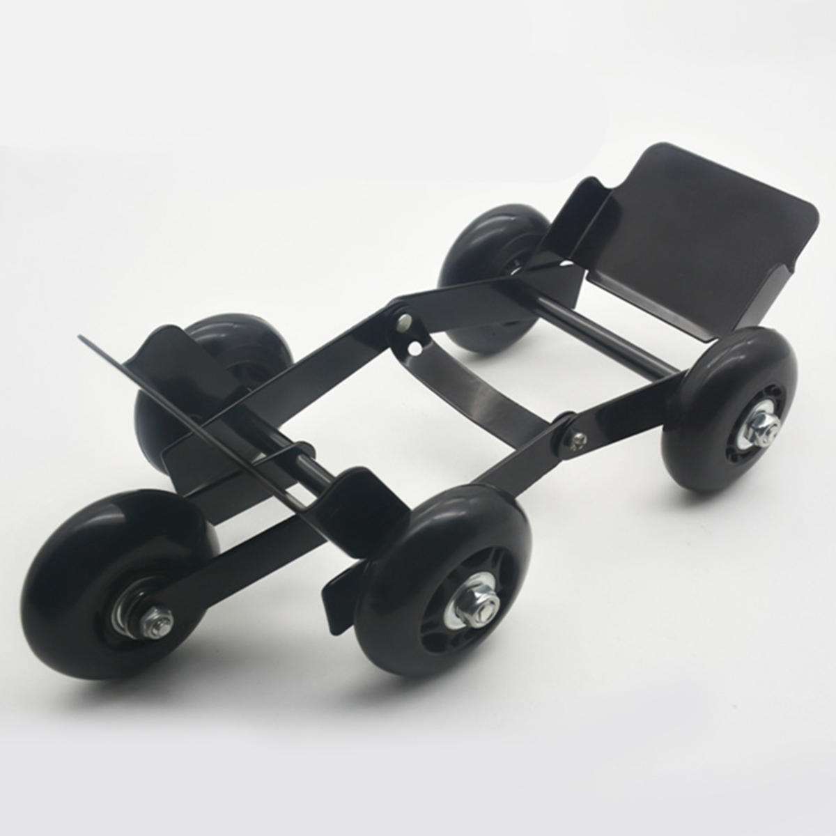 

Передвижной прицеп для мотоцикла Портативный многофункциональный передвижник для мотоцикла для электровелосипеда, транспортного средства, грузовика, мотоцикла one size чёрный