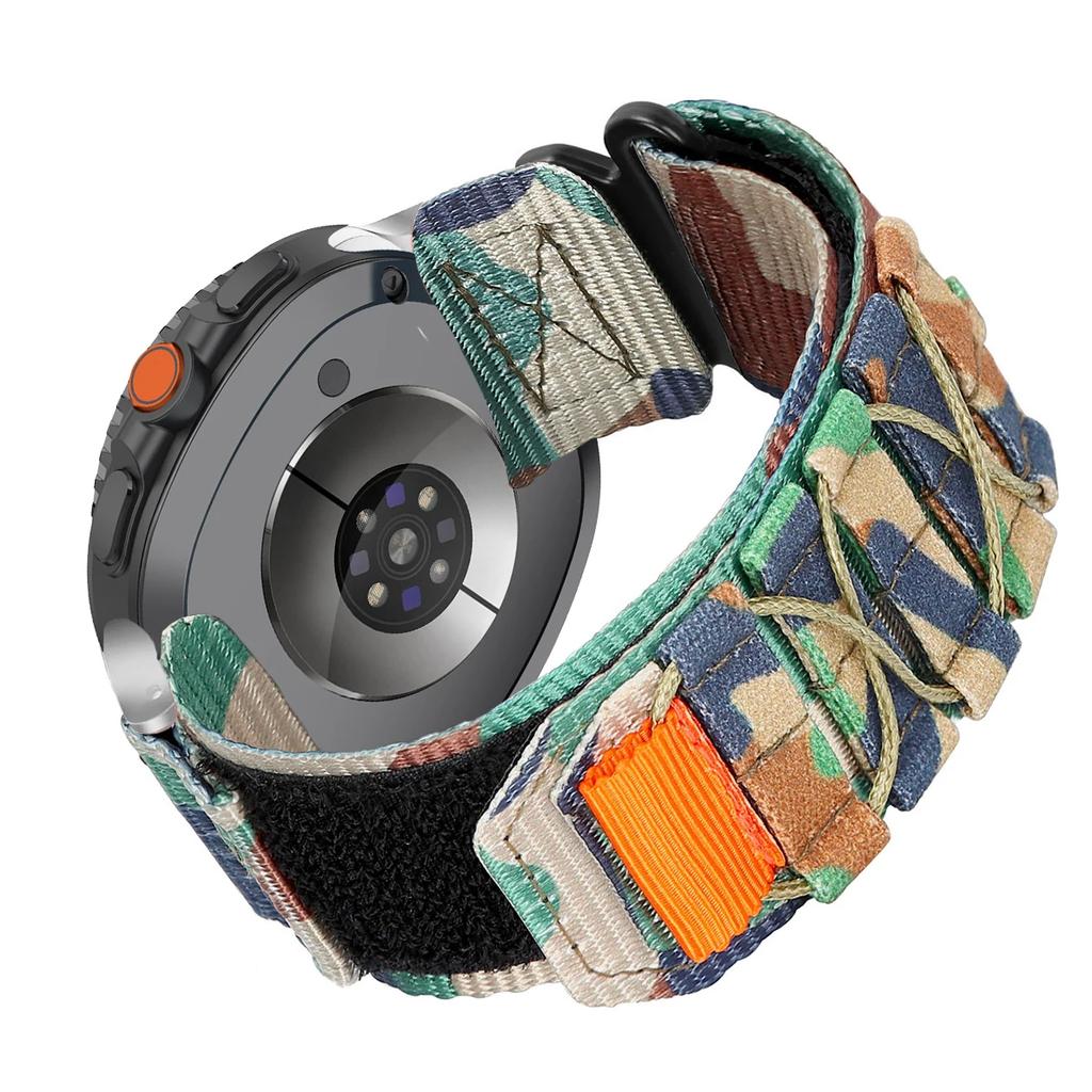 Nylon Travel Loop Band for Samsung Galaxy Watch 8 Ultra 2 Correa Sports Wrist Bracelet for Samsung Galaxy Ultra 47mm Accessories
