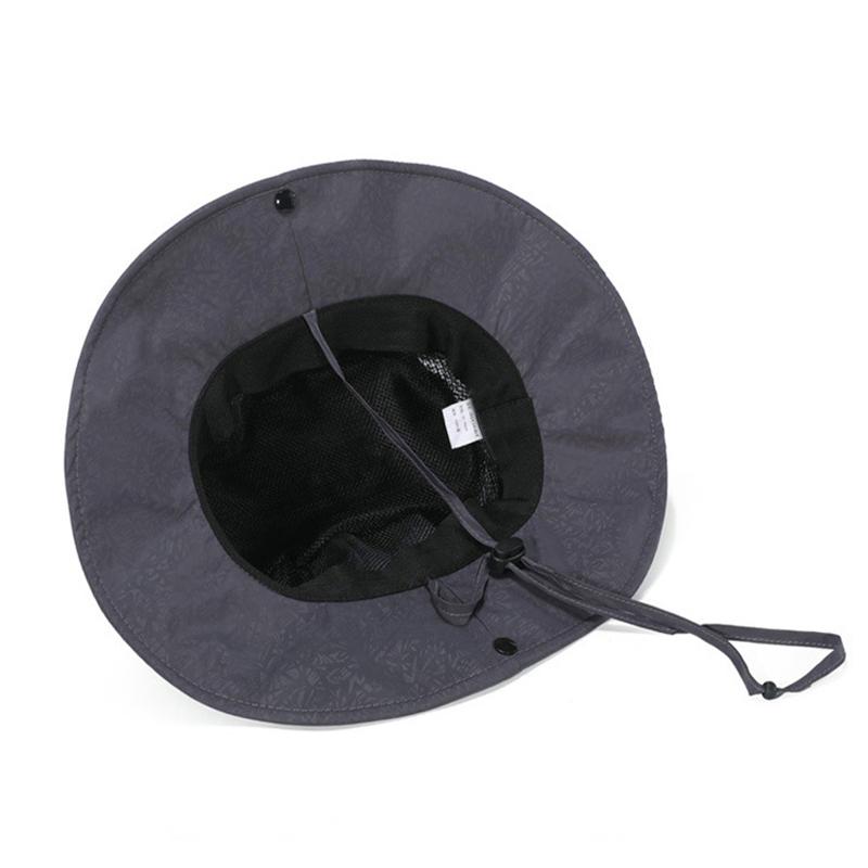 Men's Pastoral Style New Fisherman Hat Fashion Outdoor Sunscreen Breathable Fishing Hunting Hiking Accessories Shade Nylon Hat