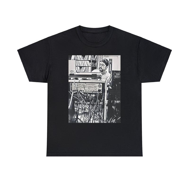 Nujabes Print Crew Neck Heavy Cotton Art T Shirt