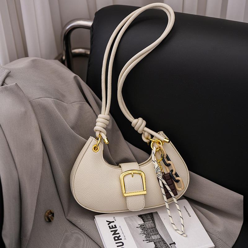 Premium Sense of Foreign Style Women's Bag 2025 New Versatile Niche Design Single Shoulder Underarm Bag Spring and Summer Dumpling Bag