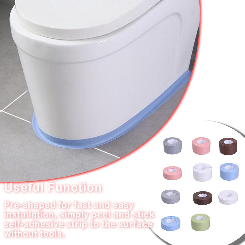 Sealing Strips Mildew-Proof Colorful Wall Sticker Anti-mold Strong Self Adhesive Tape Toilet Corner Windows Shower Stove