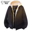 SNOOPY Men's Hooded Winter Padded Windbreaker Jacket