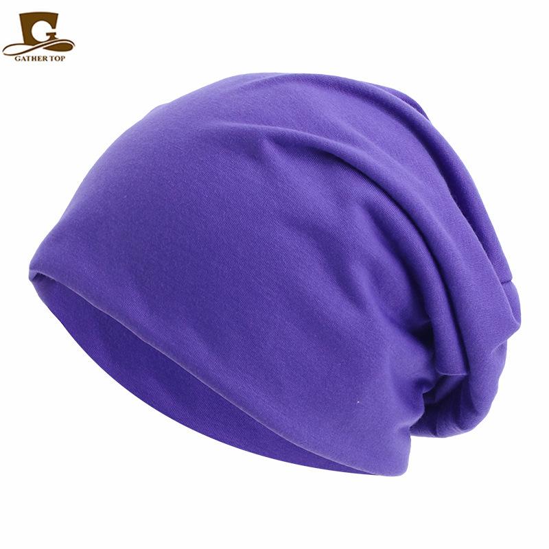 Men's and women's candy-colored pullover hats, stretch confinement hats, nightcaps, hip-hop headscarf hats JDU