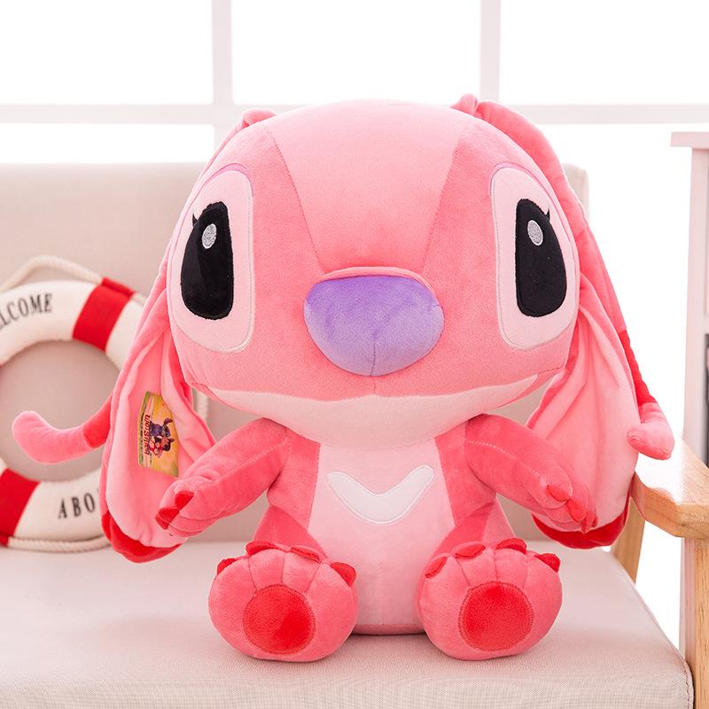 Stitch Plush Toy Cartoon Cushion - Popular Internet Celebrity Doll for Girls